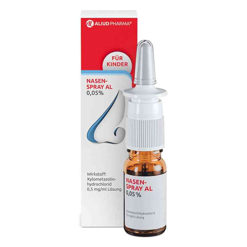 Nasenspray AL 0,05 % bei Schnupfen 10 ml von ALIUD Pharma GmbH PZN 01173607