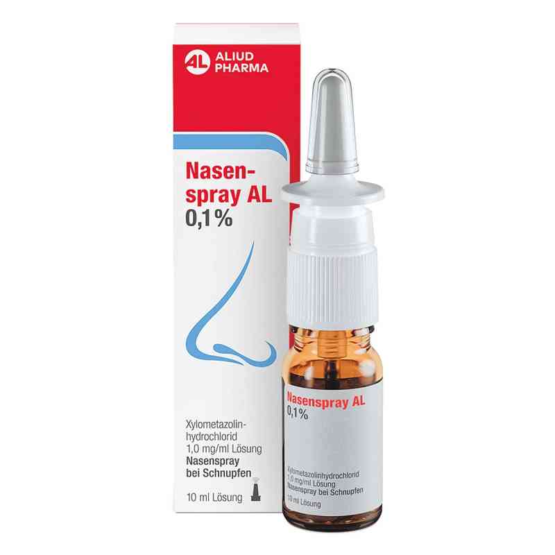 Nasenspray AL 0,1 % bei Schnupfen 10 ml von ALIUD Pharma GmbH PZN 03929274