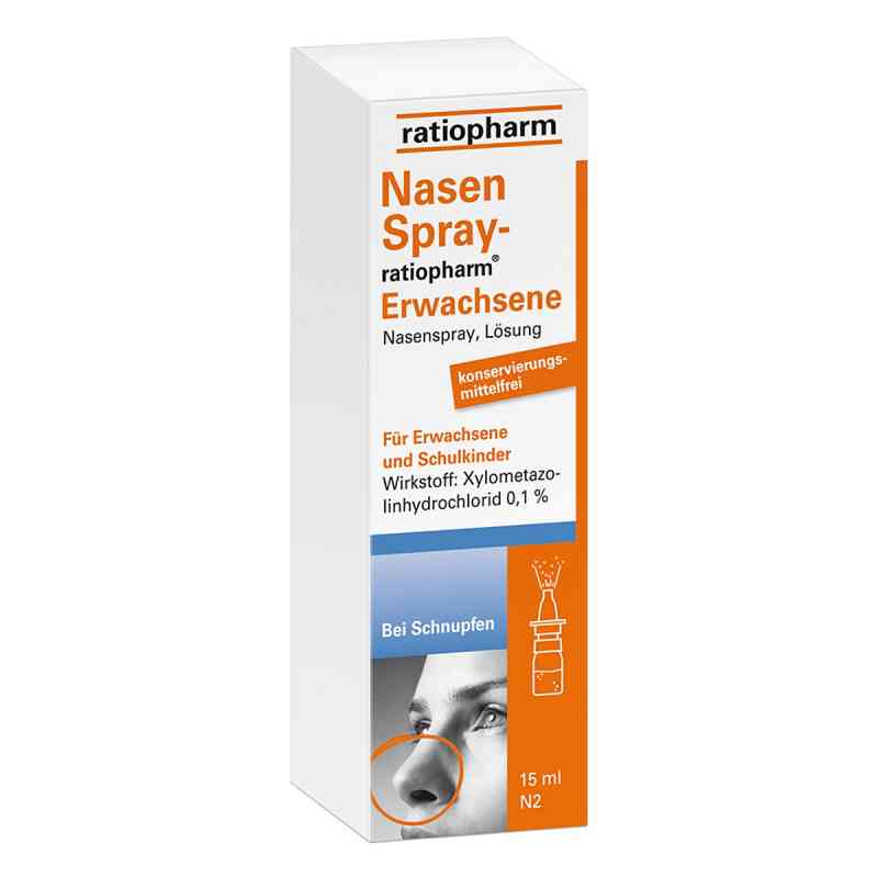 NasenSpray-ratiopharm Erwachsene 15 ml von ratiopharm GmbH PZN 00999848