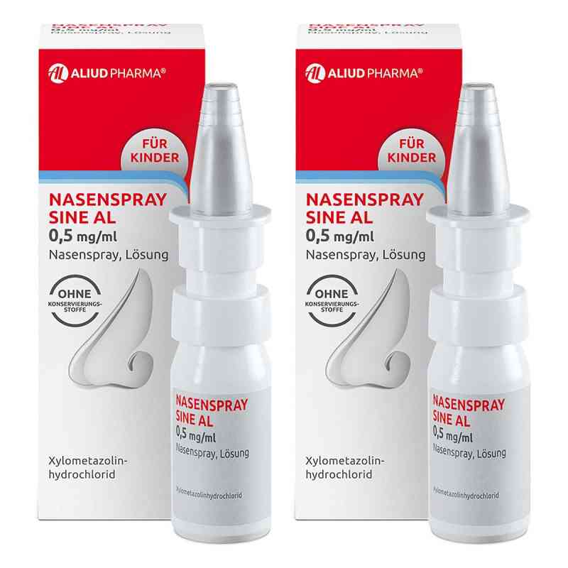 Nasenspray Sine AL 0,5 Mg/ml Nasenspray 2x10 ml von ALIUD Pharma GmbH PZN 08103011