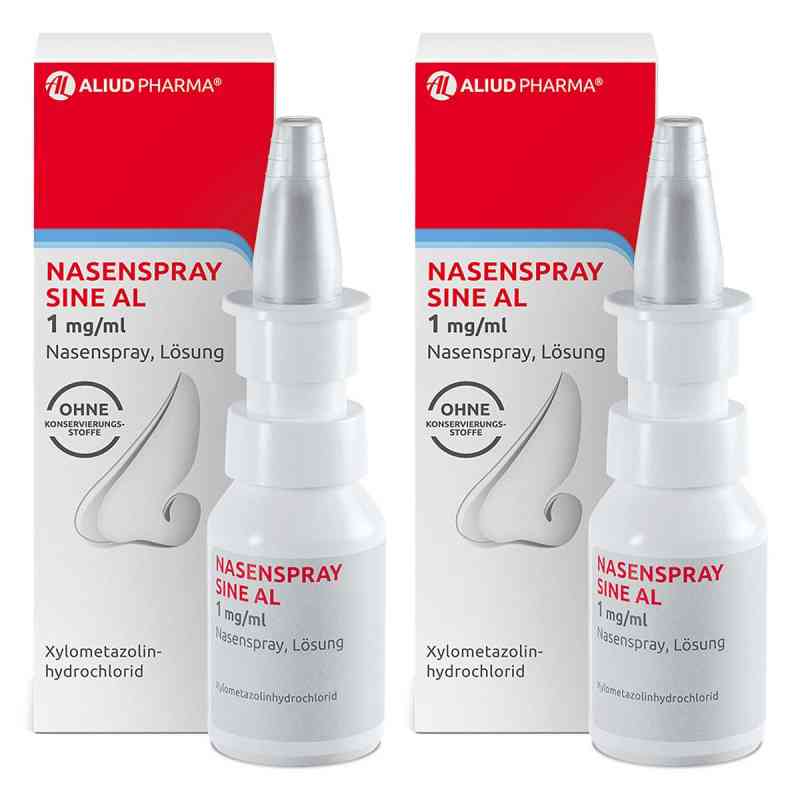 Nasenspray Sine AL 1 Mg/ml Nasenspray 2x10 ml von ALIUD Pharma GmbH PZN 08103009