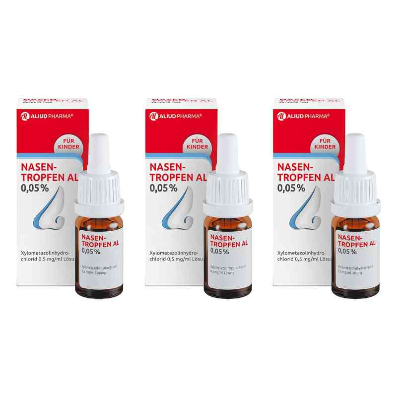 Nasentropfen AL 0,05% 3x10 ml von ALIUD Pharma GmbH PZN 08104461
