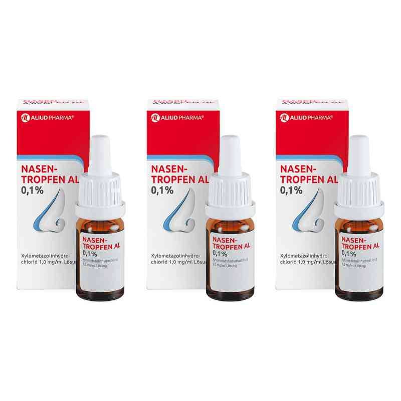 Nasentropfen AL 0,1% 3x10 ml von ALIUD Pharma GmbH PZN 08104464