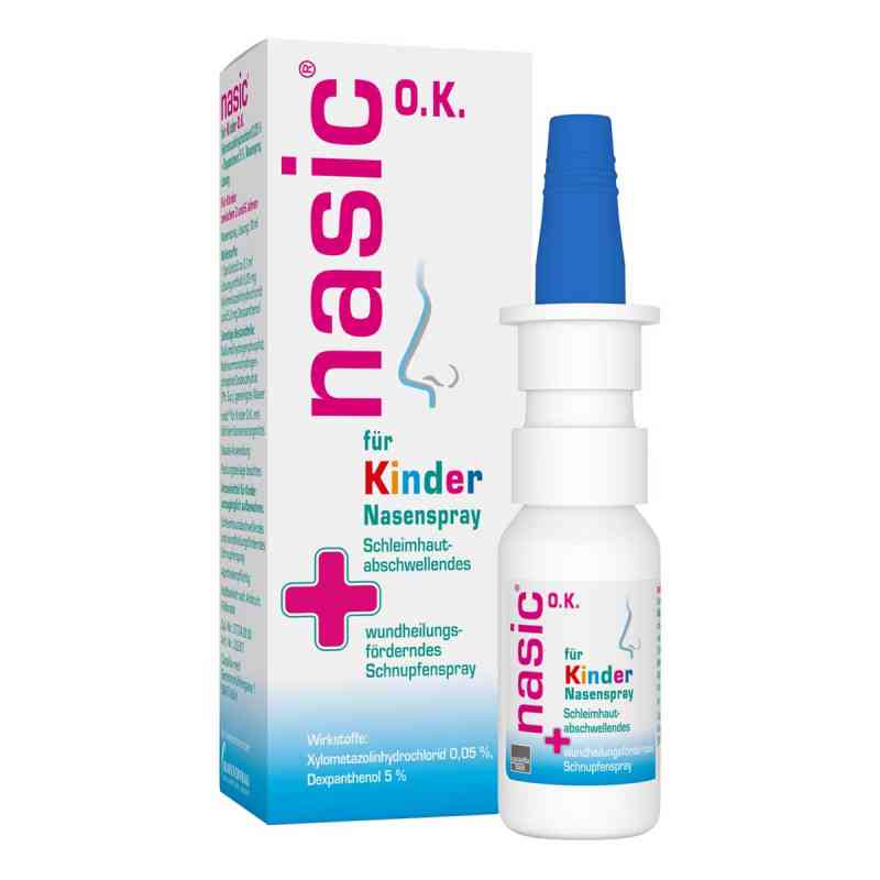 Nasic Nasenspray für Kinder O.K. 10 ml von MCM KLOSTERFRAU Vertr. GmbH PZN 02882777