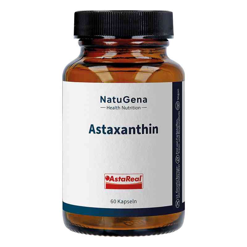 NatuGena® Astaxanthin Kapseln vegan 60 stk von NatuGena GmbH PZN 19807923