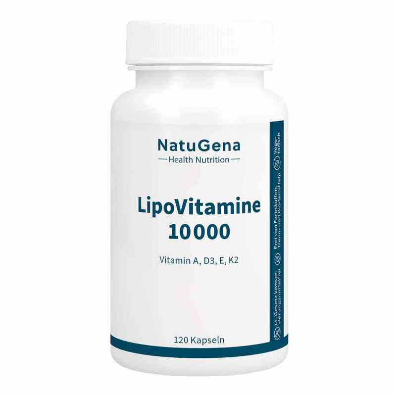 NatuGena LipoVitamine 10.000 I.E. Kapseln 120 stk von NatuGena GmbH PZN 20299320