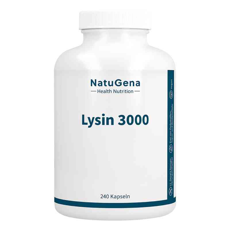 NatuGena Lysin 3000 Kapseln 240 stk von NatuGena GmbH PZN 16790659