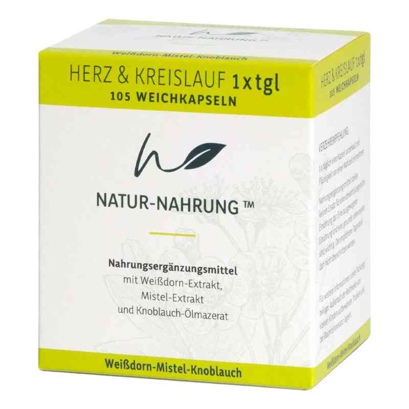 Natur-Nahrung Herz & Kreislauf 1x Tgl. Weichkapseln 105 stk von Volopharm GmbH Deutschland PZN 18295616
