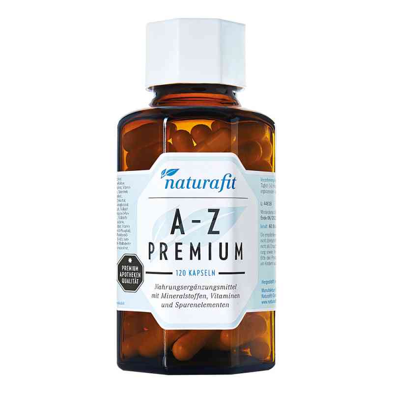 Naturafit A-Z Premium Kapseln 120 stk von NaturaFit GmbH PZN 14381891
