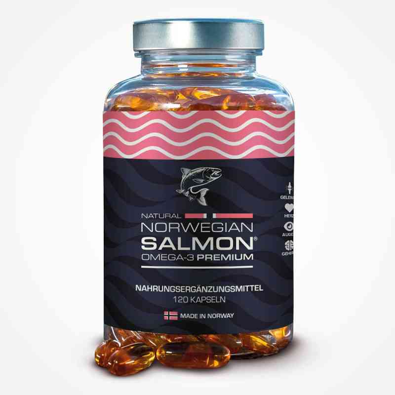 Natural Norwegian Salmon Omega-3 Premium Weichkps. 120 stk von L&L Pharma GmbH PZN 19542809