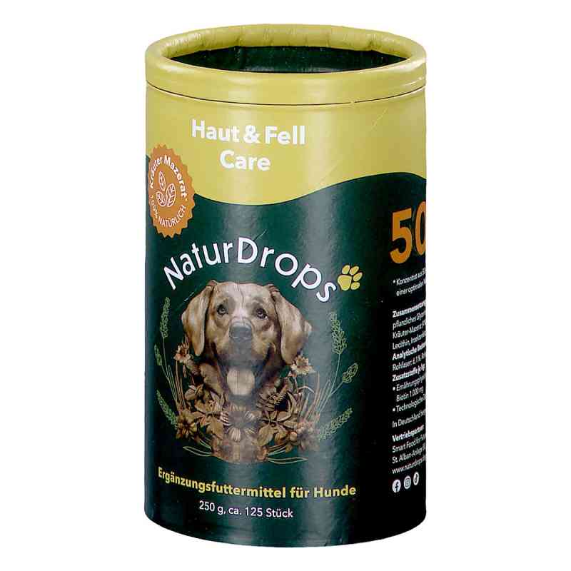 Naturdrops Haut & Fell Care Erg.futterm.f.hunde 250 g von Layenberger Nutrition Group GmbH PZN 19990175