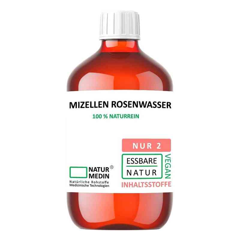 Naturmedin Mizellenwasser mit Rosenwasser PET 500 ml von Falkengold GmbH PZN 20341832