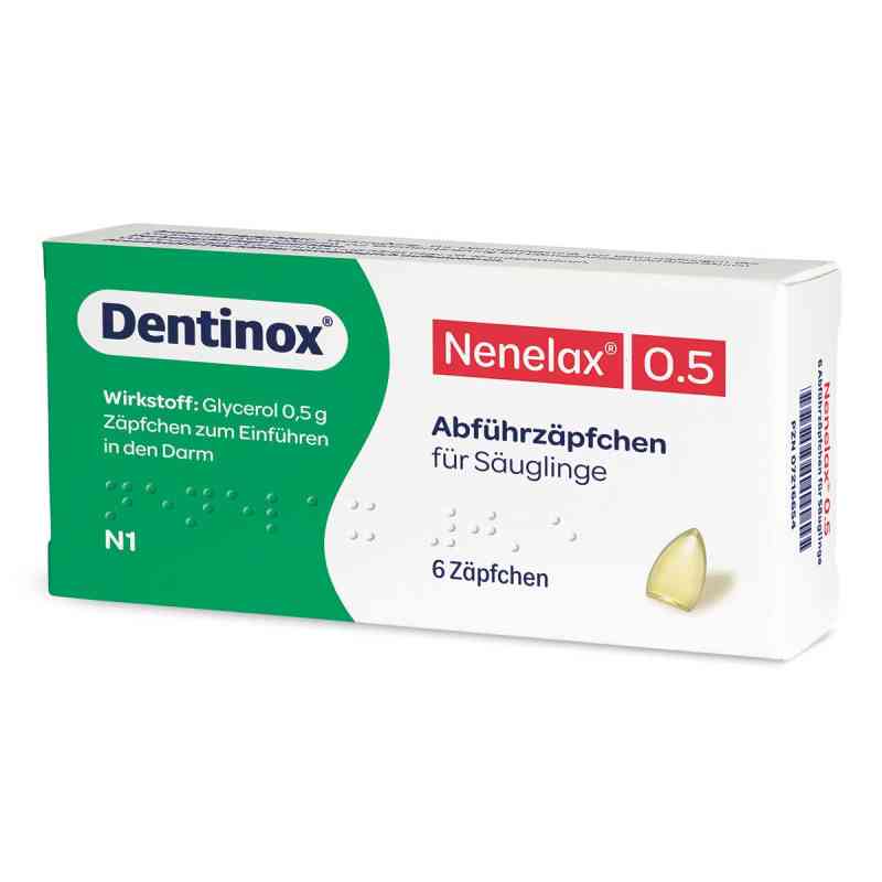 Nene-Lax 0,5 für Säuglinge 6 stk von Dentinox Gesellschaft für pharmazeutische Präparat PZN 07216654