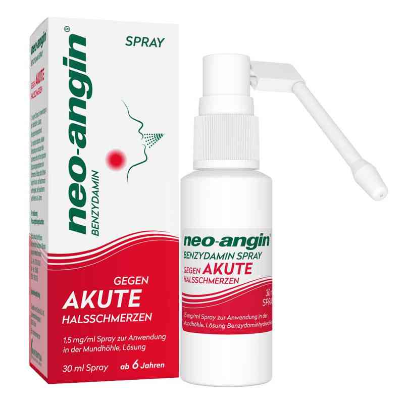 Neo-angin Benzydamin akute Halsschmerzen Spray 30 ml von MCM KLOSTERFRAU Vertr. GmbH PZN 12607316