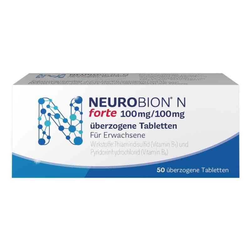 Neurobion N forte überzogene Tabletten 50 stk von WICK Pharma - Zweigniederlassung der Procter & Gam PZN 03962337