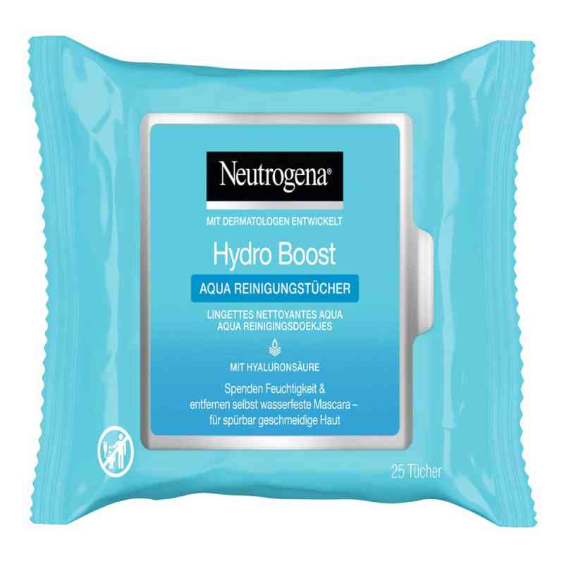 Neutrogena Hydro Boost Aqua Reinigungstücher 25 stk von Kenvue Germany GmbH (CHC) PZN 13725673
