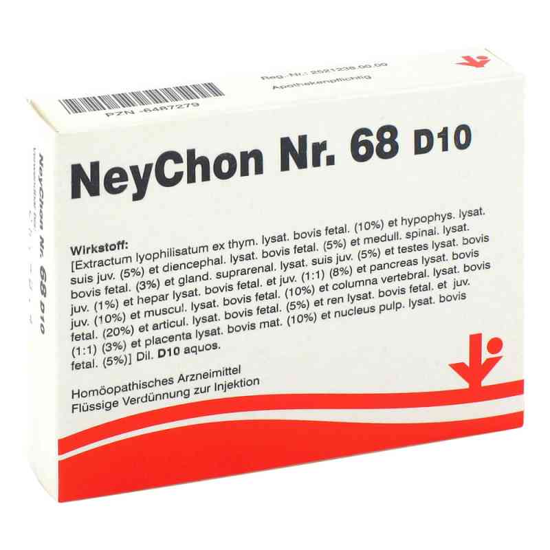 Neychon Nummer 6 8 D10 Ampullen 5X2 ml von vitOrgan Arzneimittel GmbH PZN 06487279