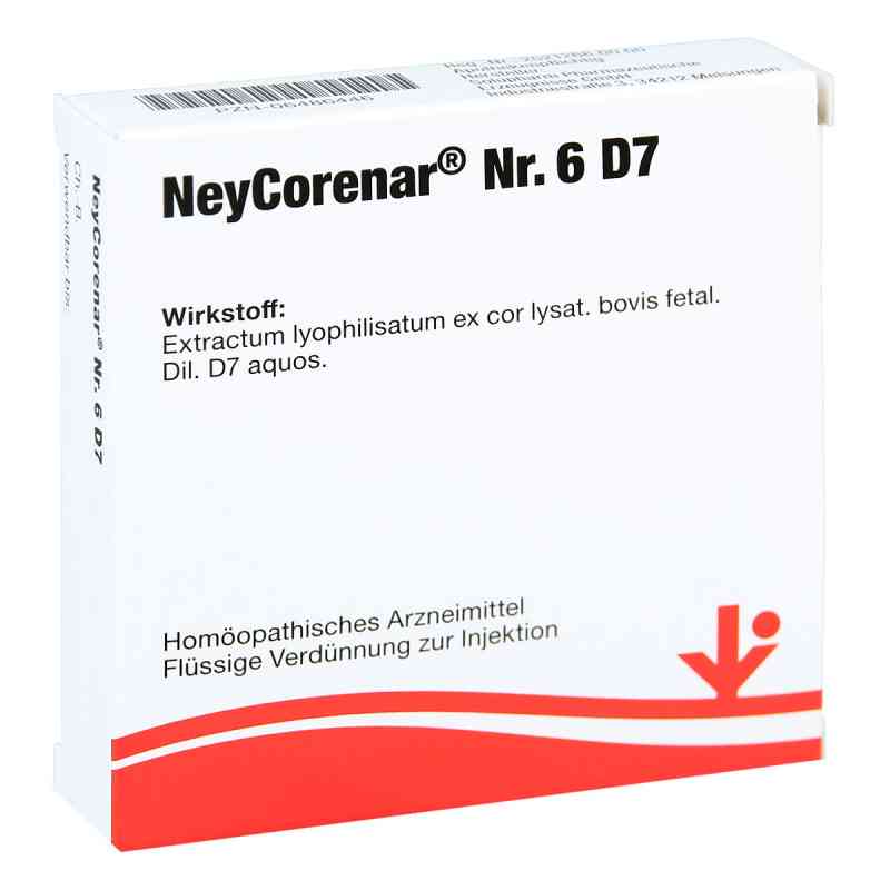 Neycorenar Nummer 6 D7 Ampullen 5X2 ml von vitOrgan Arzneimittel GmbH PZN 06486446