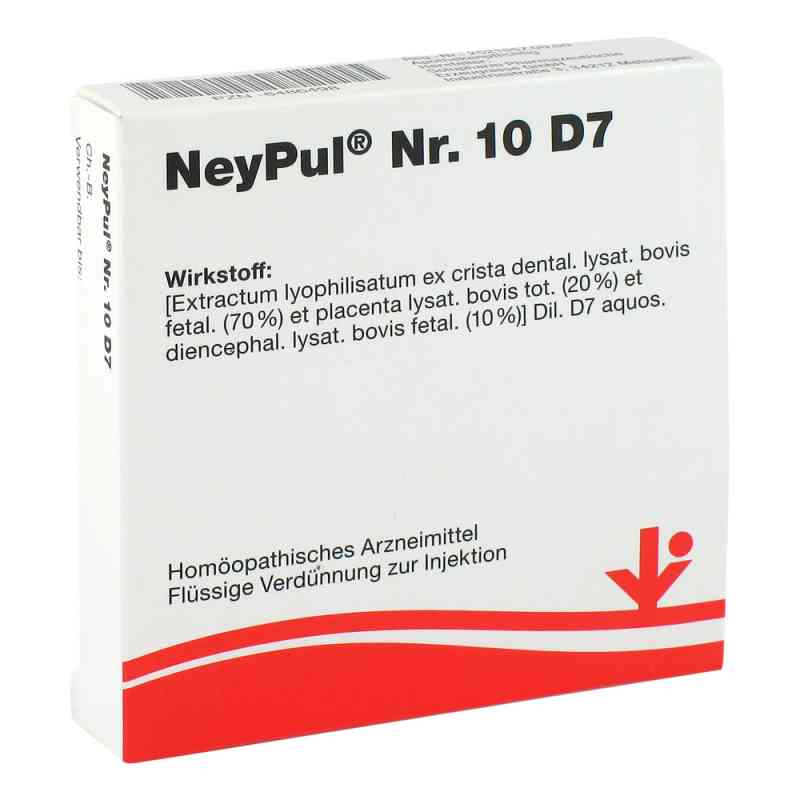 Neypul Nummer 10 D7 Ampullen 5X2 ml von vitOrgan Arzneimittel GmbH PZN 06486498