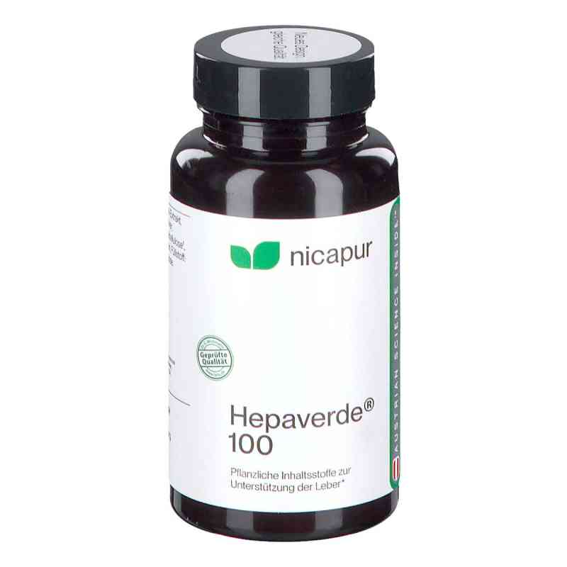 Nicapur Hepaverde 100-60 K Kapseln 60 stk von NICApur Micronutrition GmbH PZN 09468472