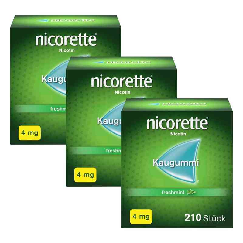 nicorette® Kaugummi 4 mg freshmint 3x210 stk von Kenvue Germany GmbH (OTC) PZN 08106088