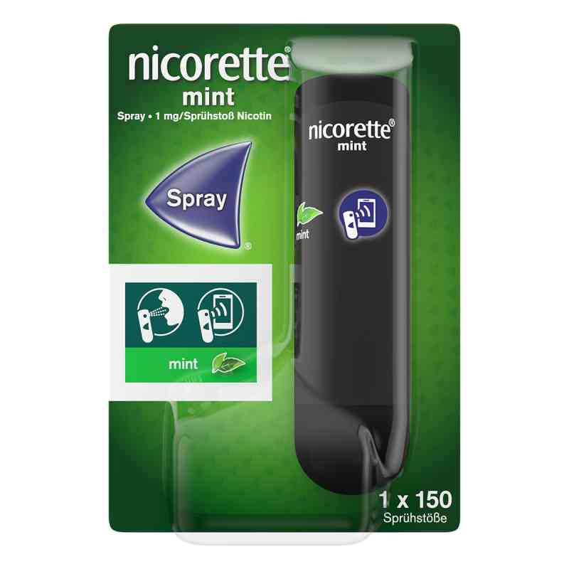 Nicorette Mint Spray mit Nikotin 1 stk von Johnson & Johnson GmbH (OTC) PZN 18215149
