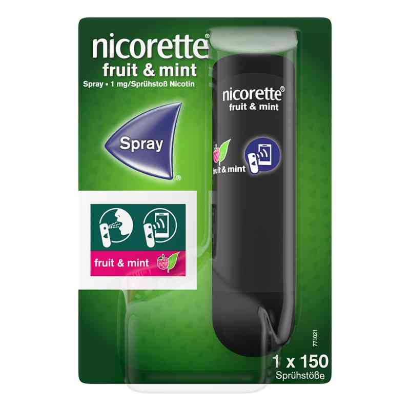 nicorette® Spray fruit & mint 1 stk von Kenvue Germany GmbH (OTC) PZN 18215126
