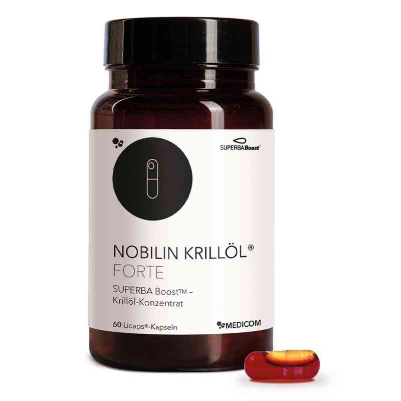 Nobilin Krillöl Forte Kapseln 60 stk von MEDICOM Pharma GmbH PZN 18189676