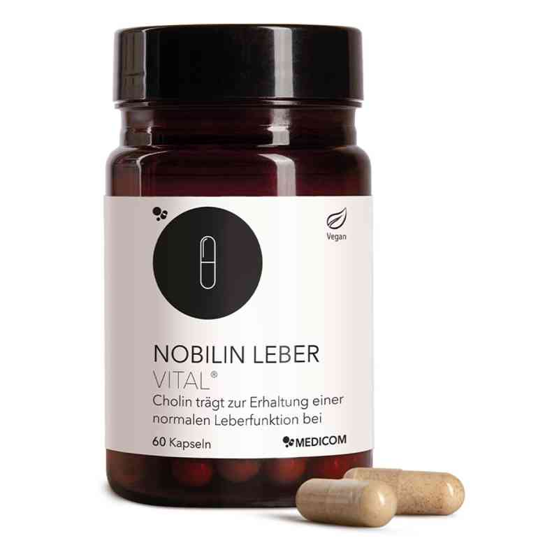Nobilin Leber Vital Kapseln 60 stk von MEDICOM Pharma GmbH PZN 18086054