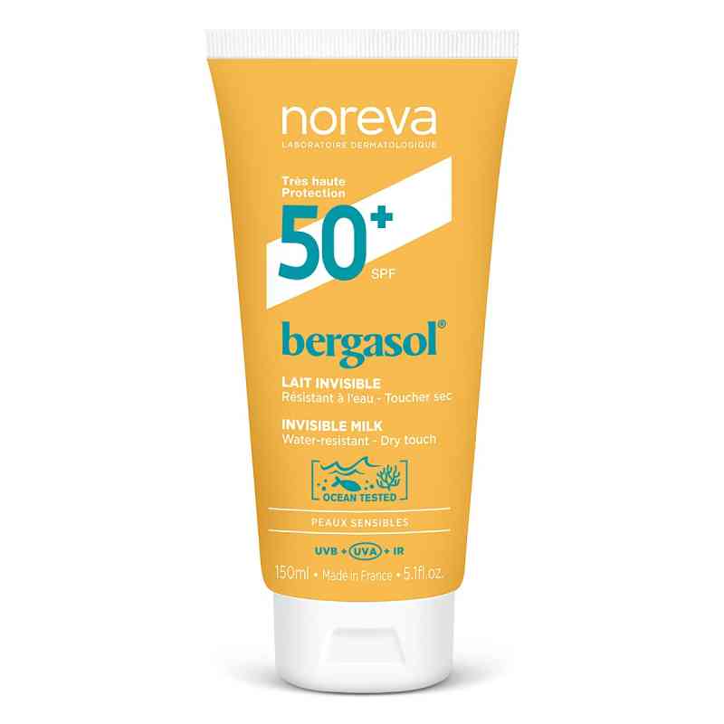 Noreva Bergasol unsichtbare Sonnenmilch LSF 50+ 150 ml von Laboratoires Noreva GmbH PZN 20646023