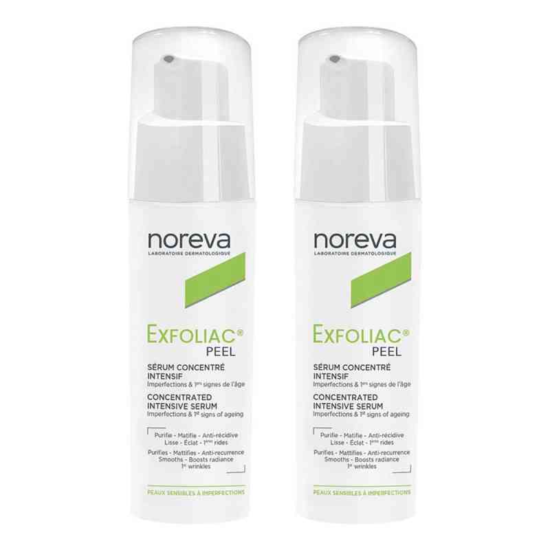 Noreva Exfoliac Peel Korrigierendes Serum 2x30 ml von Laboratoires Noreva GmbH PZN 08104813