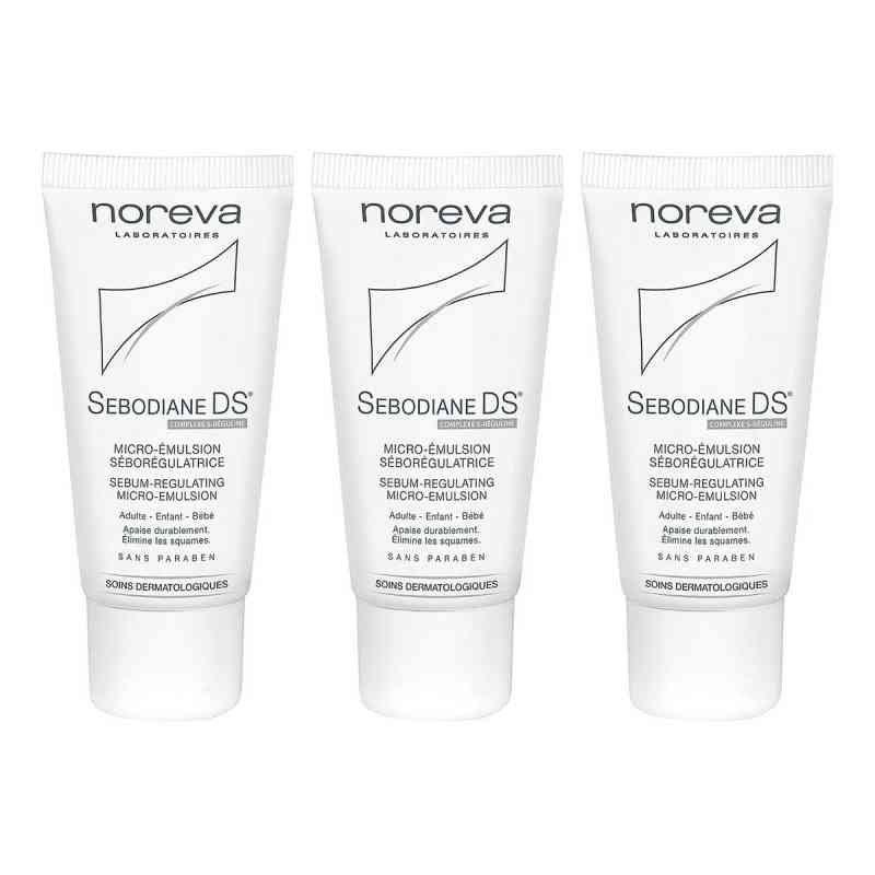 Noreva Sebodiane Ds Mikroemulsion 3x30 ml von Laboratoires Noreva GmbH PZN 08104820