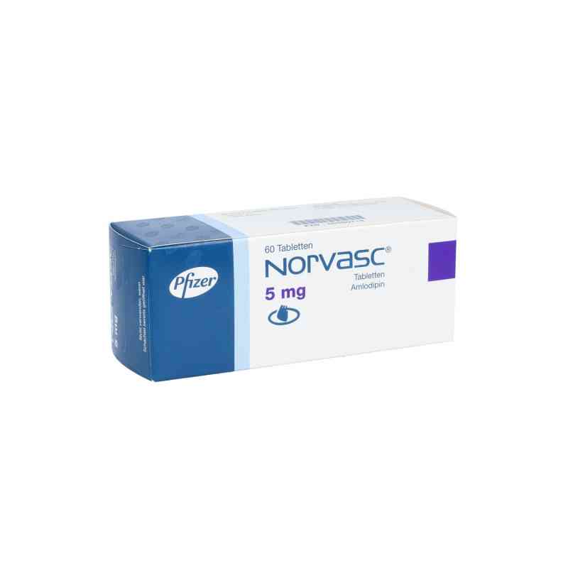 Norvasc 5 mg Tabletten 60 stk von Viatris Healthcare GmbH PZN 05500718