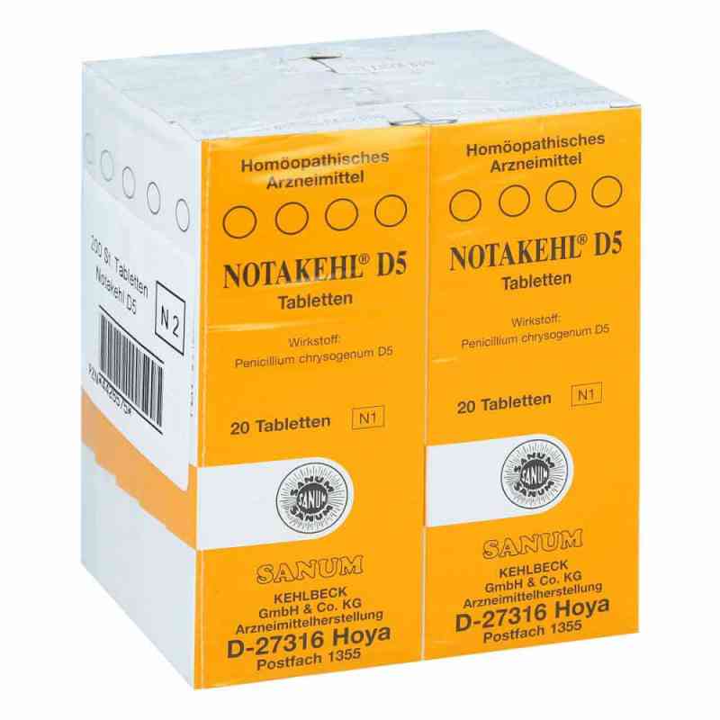 Notakehl D5 Tabletten 10X20 stk von SANUM-KEHLBECK GmbH & Co. KG PZN 04426575