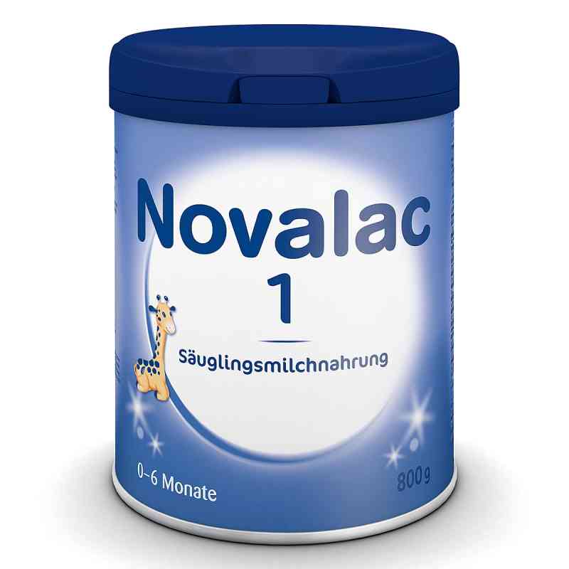 Novalac 1 Säuglings-Milchnahrung Pulver 0-6 Monate 800 g von Engelhard Arzneimittel GmbH & Co.KG PZN 20005703