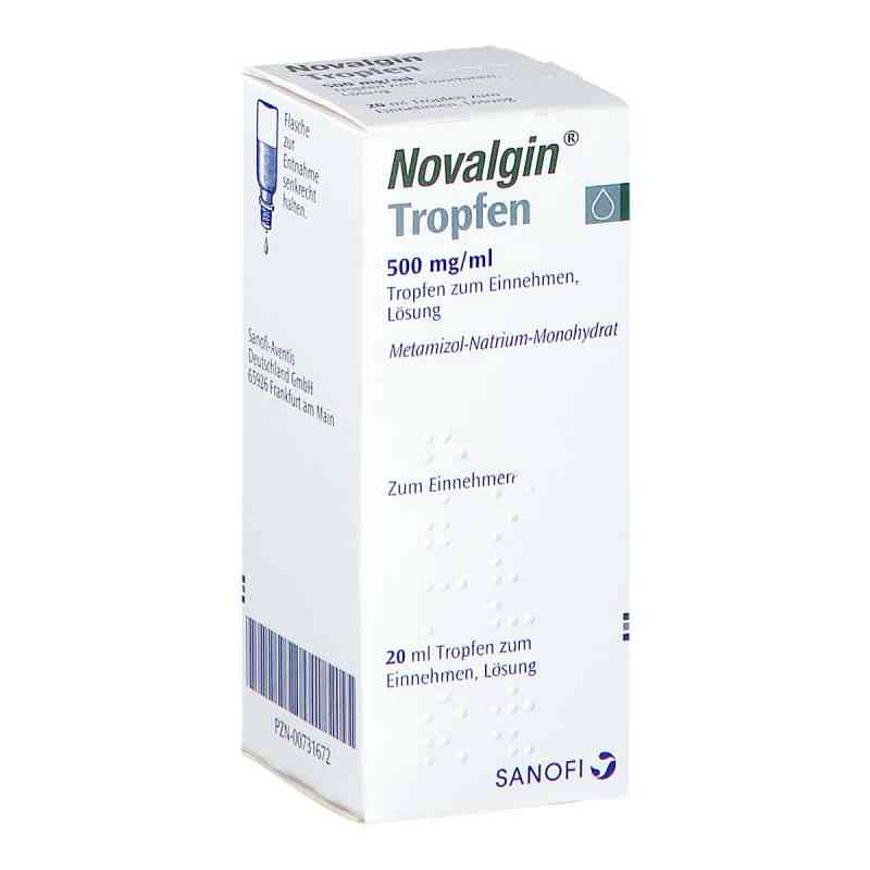 Novalgin 500mg/ml 20 ml von A. Nattermann & Cie GmbH PZN 00731672