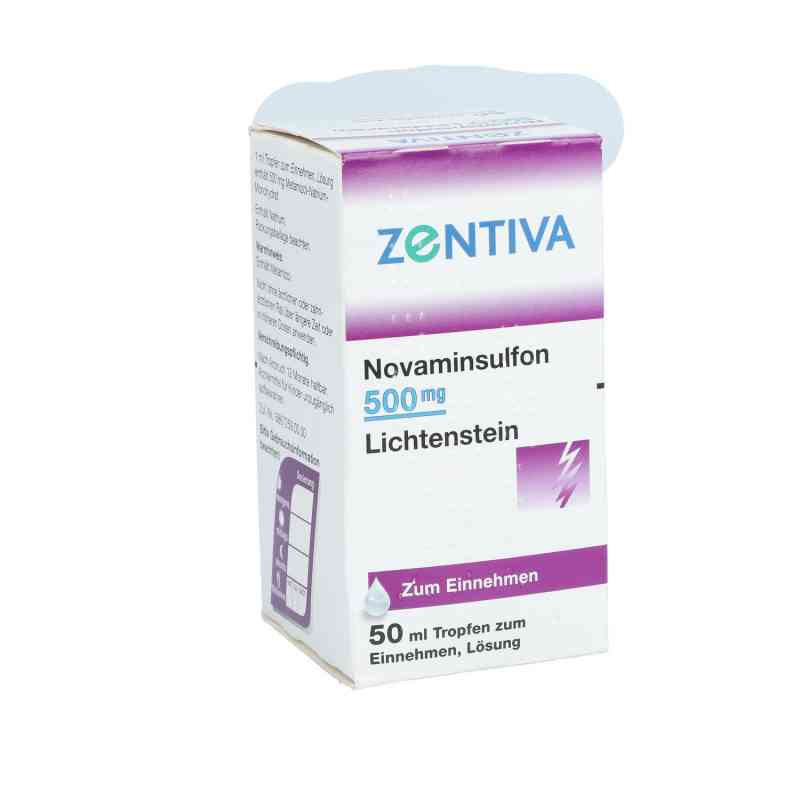 Novaminsulfon 500mg Lichtenstein 50 ml von Zentiva Pharma GmbH PZN 03507946