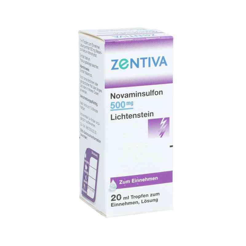 Novaminsulfon 500mg Lichtenstein Tropfen 20 ml von Zentiva Pharma GmbH PZN 04443361