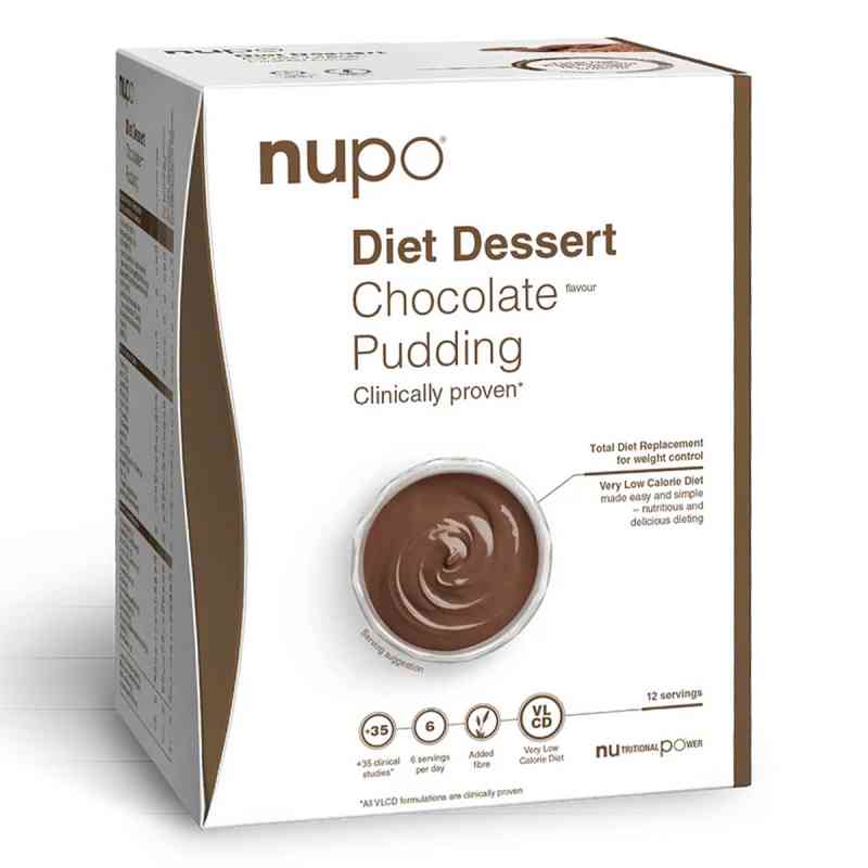 Nupo Diet - Chocolate Pudding 12 Portionen 384 g von Nupo ApS PZN 08106154
