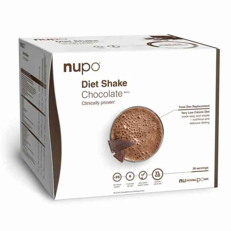 Nupo Diet Shake Value Pack - Chocolate 30 Portionen 960 g von Nupo ApS PZN 08106162