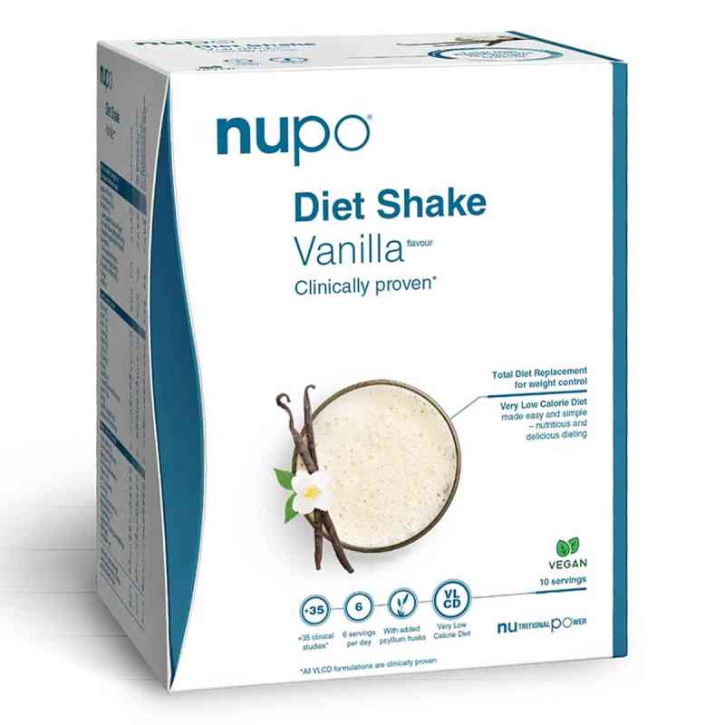 Nupo Diet Shake - Vanilla 10 Portionen 320 g von Nupo ApS PZN 08106160