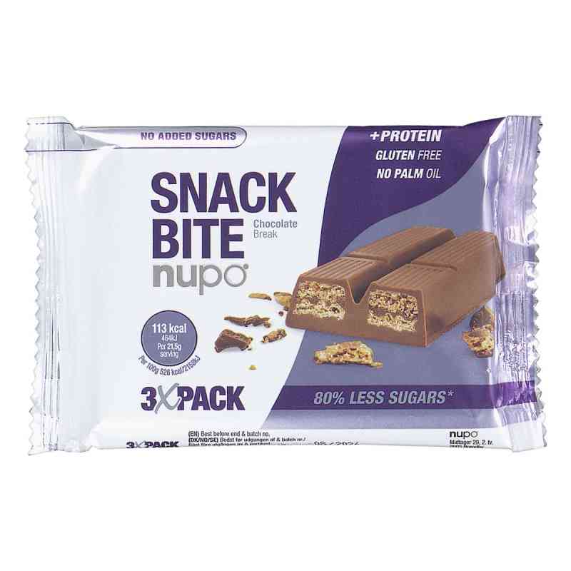 Nupo Snack Bite - Chocolate Break 60 g von Nupo ApS PZN 08106186