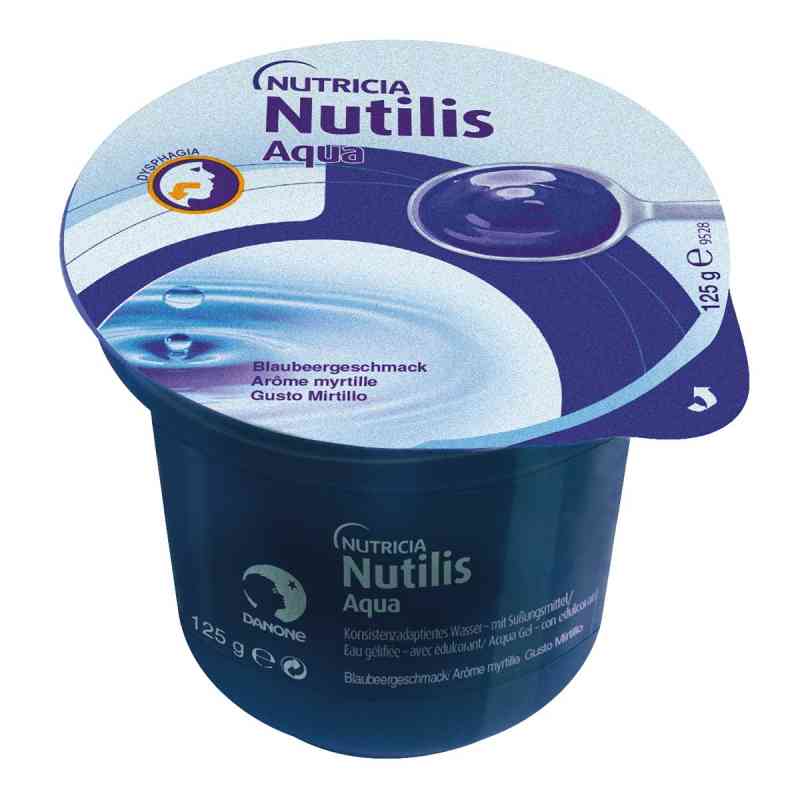 Nutilis Aqua Blaubeergeschmack Creme 12X125 g von Danone Deutschland GmbH PZN 17261615
