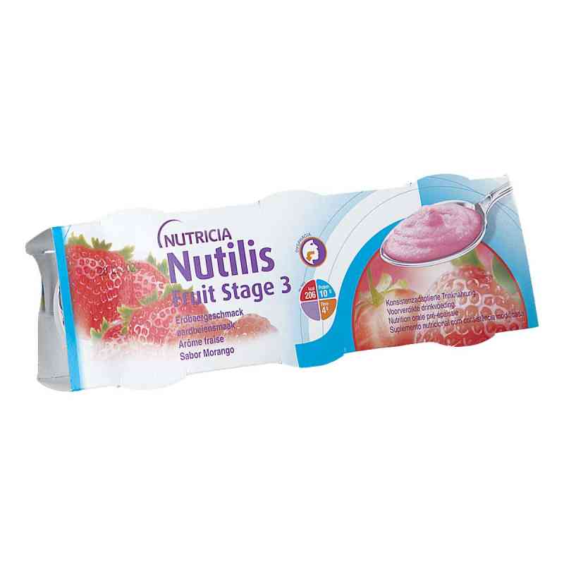 Nutilis Fruit Erdbeere Creme 3X150 g von Danone Deutschland GmbH PZN 18657338
