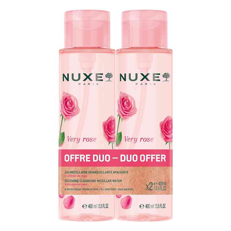 Nuxe Very Rose Mizellenwasser Duo 400 1 stk von NUXE GmbH PZN 19539138