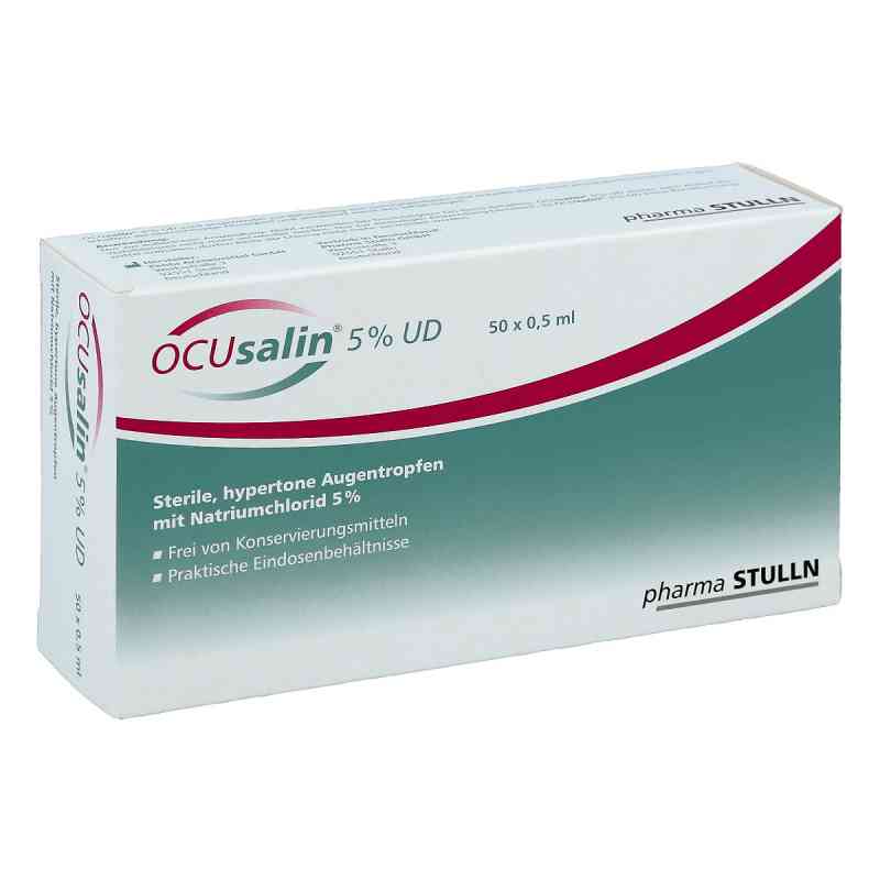 Ocusalin 5% Ud Augentropfen 50X0.5 ml von PHARMA STULLN GmbH PZN 09332399