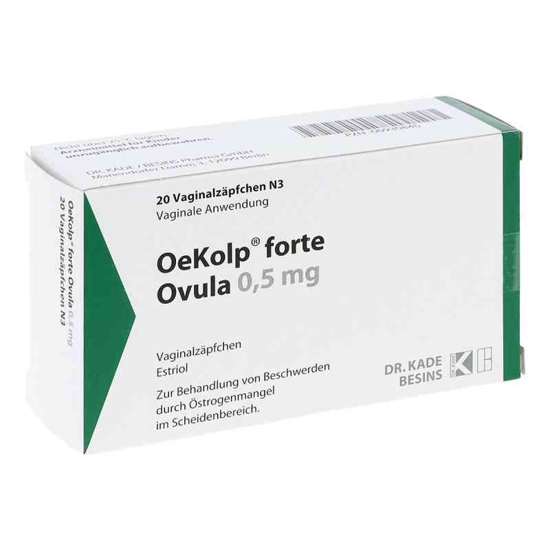 Oekolp Forte Ovula 0,5 mg 20 stk von Besins Healthcare Germany GmbH PZN 00930845