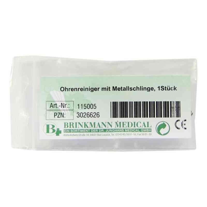 Ohrenreiniger mit Metallschlinge 1 stk von Brinkmann Medical ein Unternehmen der Dr. Junghans PZN 03026626