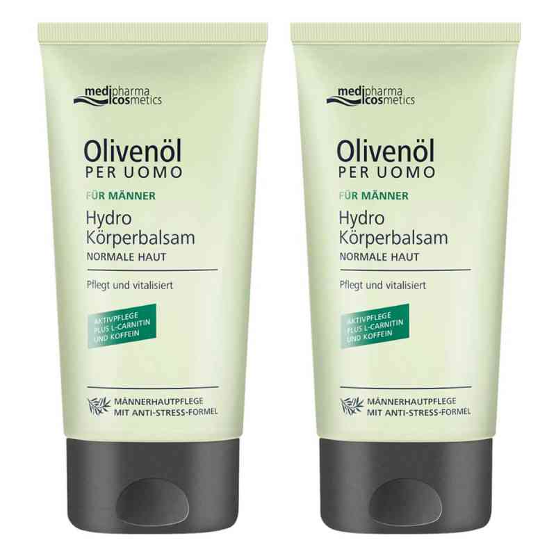 Olivenöl Per Uomo Hydro Körperbalsam 2x150 ml von Dr. Theiss Naturwaren GmbH PZN 08104806