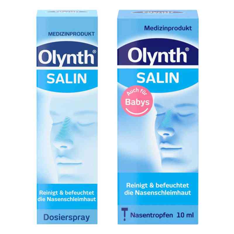 Olynth Salin Nasendosierspray + Nasentropfen 15+10 ml von Kenvue Germany GmbH (OTC) PZN 08107671